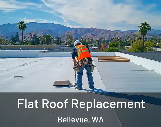  Flat Roof Replacement Bellevue, WA