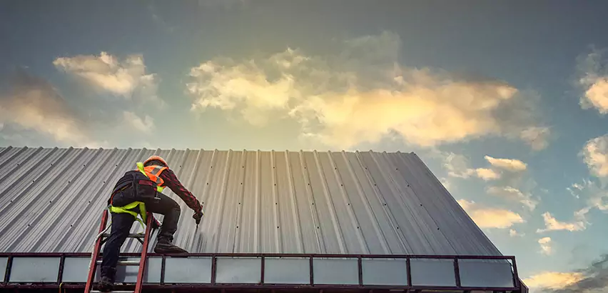 Commercial Built-Up Roof Installation in Bellevue
