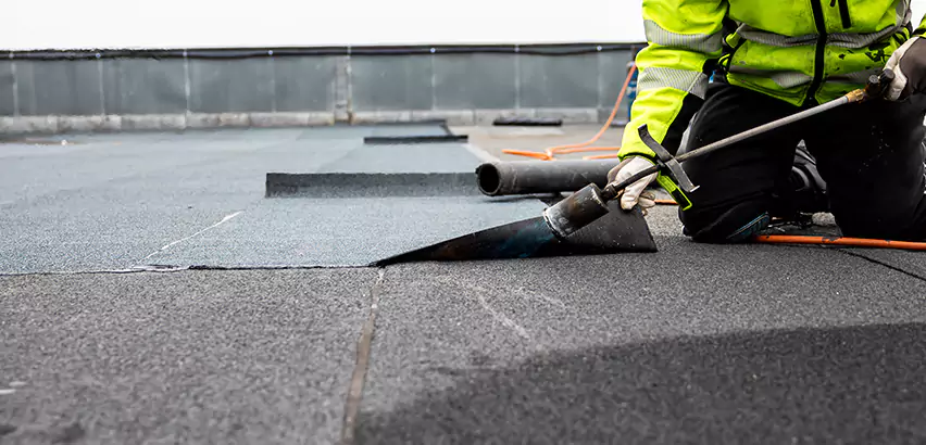 Residential Flat Roof Repair in Bellevue