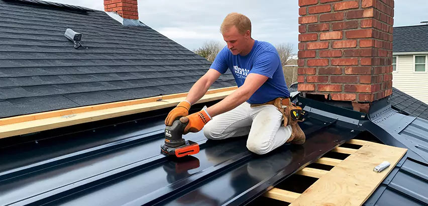 Metal Barn Roof Replacement in Bellevue