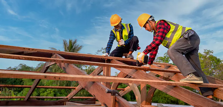Mobile Home Roof Truss Repair in Bellevue
