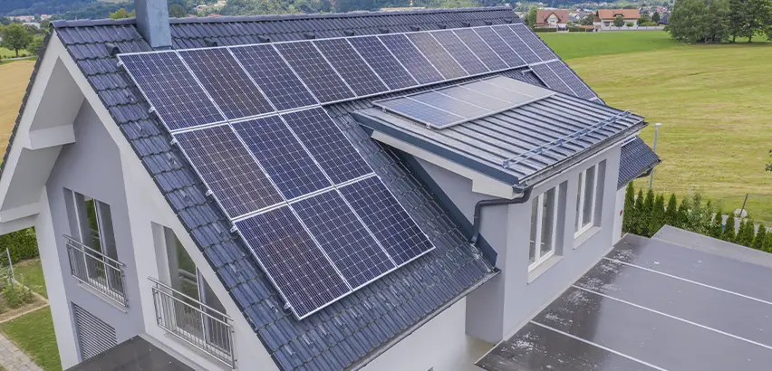 Residential Solar Roof Installation in Bellevue