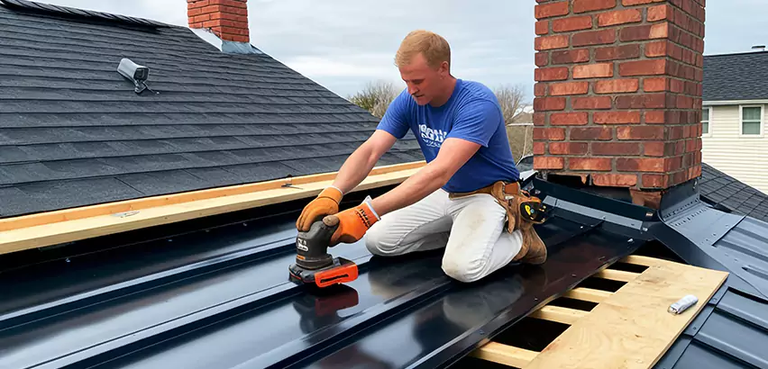 Metal Roof Leak Repair in Bellevue
