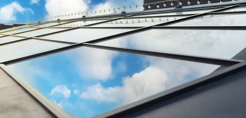 Flat Roof Skylight Installation in Bellevue