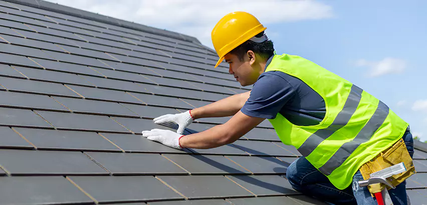 Slipped Slate Repair in Bellevue