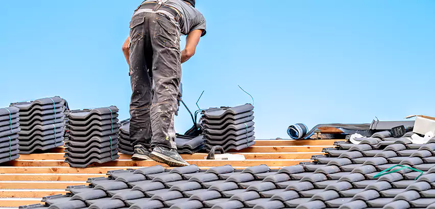 Replacing Tile Roof Underlayment in Bellevue