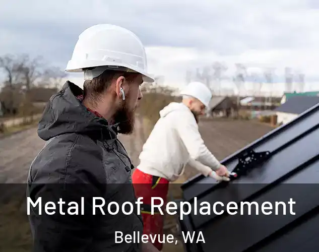  Metal Roof Replacement Bellevue, WA