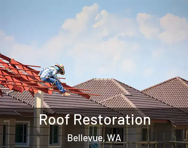  Roof Restoration Bellevue, WA