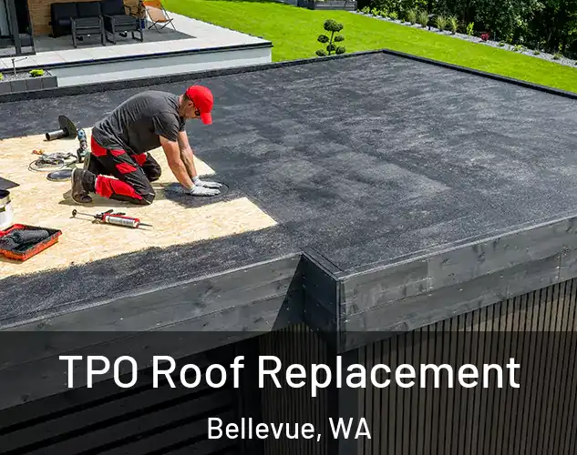  TPO Roof Replacement Bellevue, WA